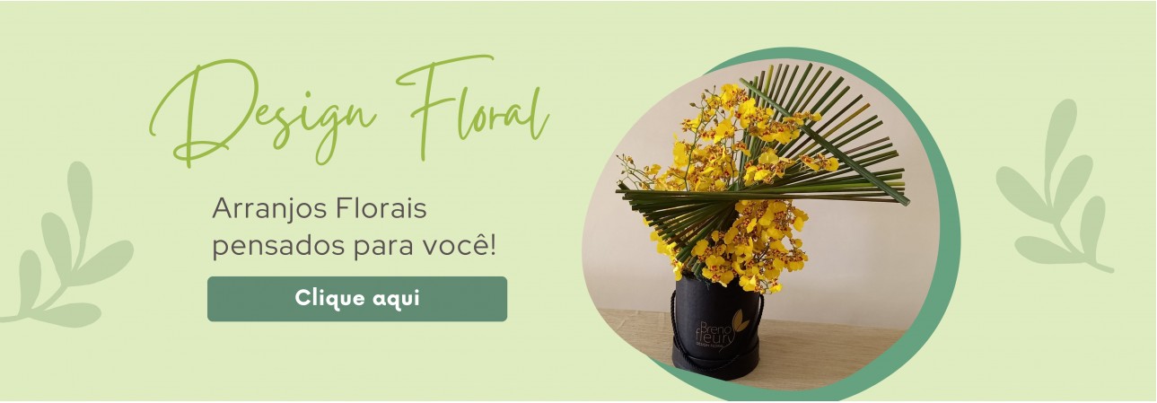 Flores na caixa